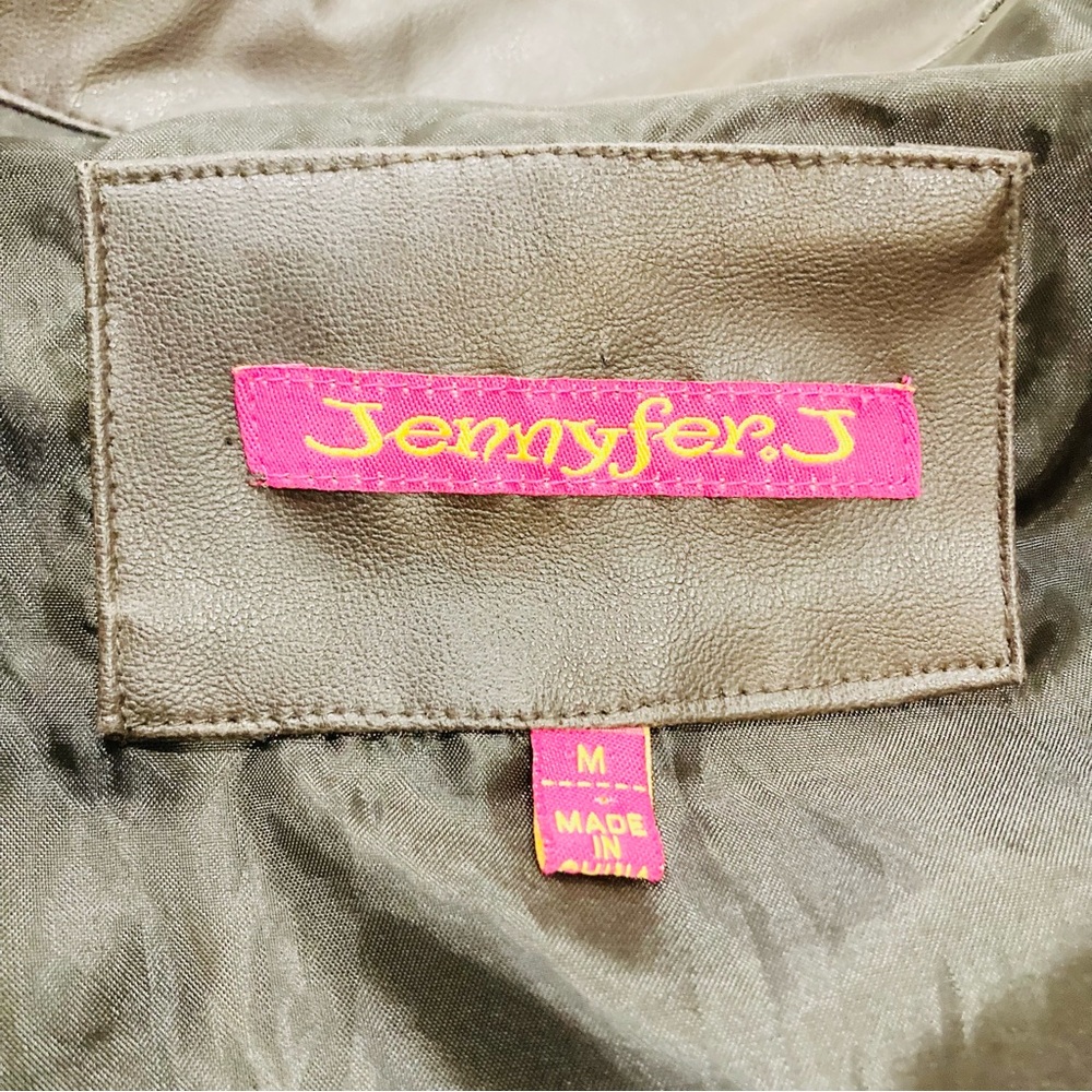 Y2K Rabbit fur trim jacket - Picture 6 of 8